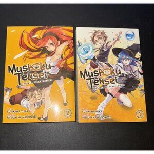 Mushoku Tensei: Jobless Reincarnation Vol 1,2 Manga Lot Seven Seas